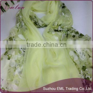 Wholesale exquisite long silk scarf