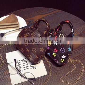 In Stock Cute Trendy Purse Children Fashion Kids School Book Bag Purse Popular Brown Girl photo-6