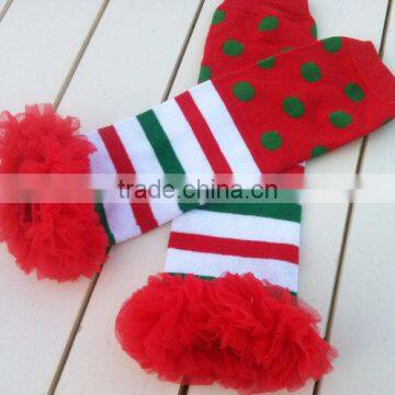 Baby Stripe Knitting Leg Warmers For Kids Girls Leg Warmers photo-6