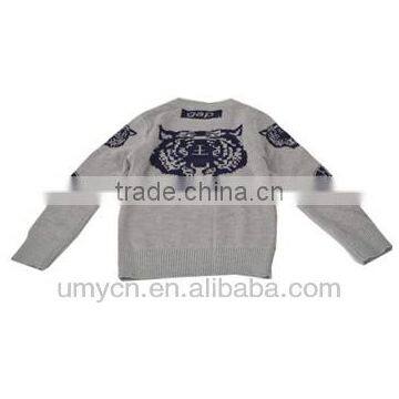 2014 Hot Sale Jacquard Knitting Pattern Children 's Sweater photo-2