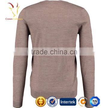 100% Cashmere Mens Sweater Men Cashmere Jumper Mens Sweater photo-2