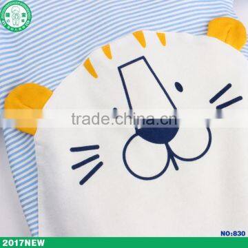 Baby Clothing - Embroidered Baby Romper Covering the Footies