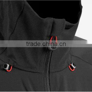 No Zipper Hoodie Jacket Waterproof Fabric Softshell Jacket photo-5
