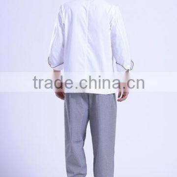 Custom Factory Wholesale Breathable and Comfortable Vest Top Chef Uniforms ,restaurant Uniforms, Barber Uniforms photo-4