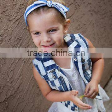 Wholesale Top Baby Knotted Hair Headband Cotton Headbands photo-4
