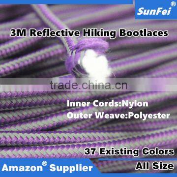 Premium Highlight Strong Durable Hiking Skating Climbing Boot Laces - Heavy Duty Lacewap Boot Laces photo-5