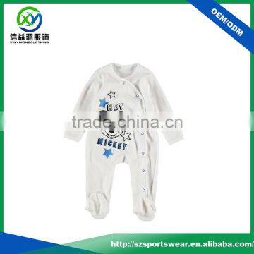 Hot Slae 100%Cotton Light Weight Infant Appearl With Printing Logo