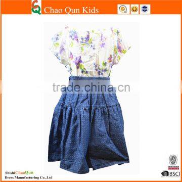 High Quality Tiered Girl Flower Kids Dress photo-2