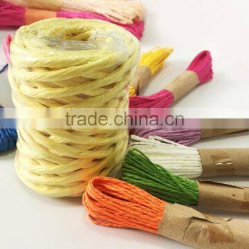 Twisted Paper Rope ,Colored Paper Yarn,Knitting Rope Yarn