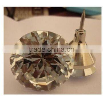 crystal upholstery button for sofa and other furniture