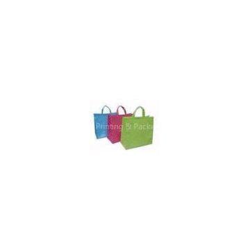 recyclable Non Woven , spun polypropylene custom printed reusable shopping grocery bags