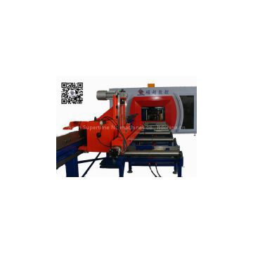 high speed CNC h-beam drilling line machine