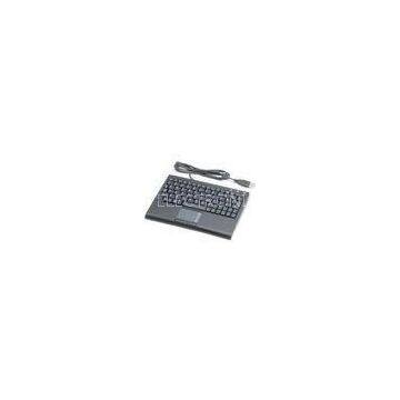 OEM high-pure stainless steel Left/right click buttons Industrial Keyboard with Touchpad