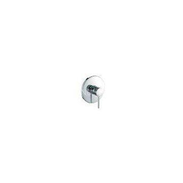 Brass Chrome 1 Way Wall Mounted Bath Shower Mixer With Adjust Plate