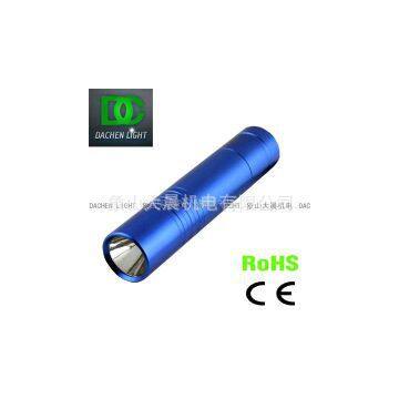 Wholesale Outdoor portable 1W LED flashlight AA power torch 100LM mini lamp