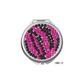 Zebra Crystal  compact mirror/Pocket Mirror