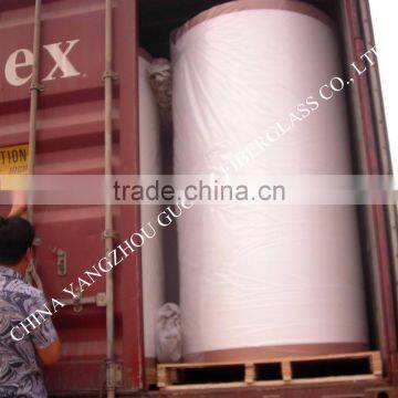 Plastic Flooring and Wall Covering Fiberglass Floor/Carpet Tiles Tissue photo-4