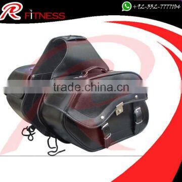 PU Leather Motorbike Saddle bags Side Storage bag for Harley