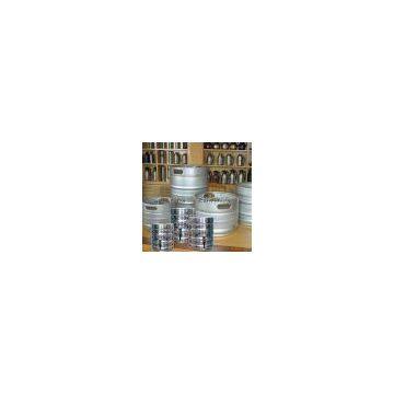 Stainless steel beer keg