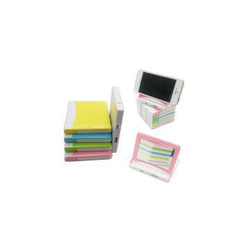 3-IN-1 Power Bank w/ Cosmetic Mirror & Smartphone Stand Function
