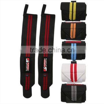 HEAVY DUTY BODY BUILDING GYM WORKOUT WRIST WRAPS/weightlifting Wrist Wrap photo-2