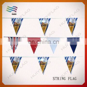 Durable Triangle Fabric Bunting Flags for Swimming Club photo-5