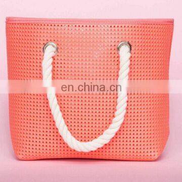 2017Alibaba on Line Shopping Bag/hot Sale Silicone Colorful Beach Bag/colorful Beach Bag