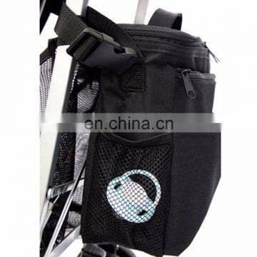 Black Baby Strollers Organizer Thermal Bag Baby Carriage Prams Cooler Baby Bag