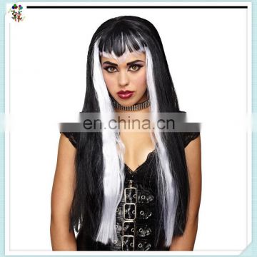 Adult Undertone Vampire Black White Halloween Witch Party Wigs HPC-0062