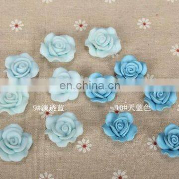 26125 23mm Fashion Cartoon Polymer Clay Flower Beads photo-2
