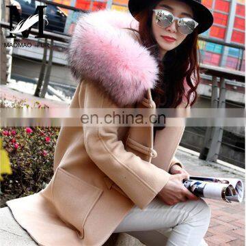 Newest Design China Factory Wholesale Women Winter Coat High Quality Japan Wool Coat photo-2