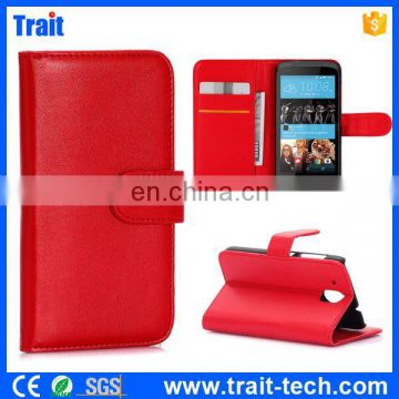 Alibaba Factory Wallet Style Magnetic Flip Stand Case for HTC Desire 526