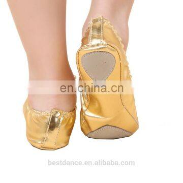 Bestdance bellydance foldable flats shoes ballet dance flats shoes foldable soft heel shoes OEM