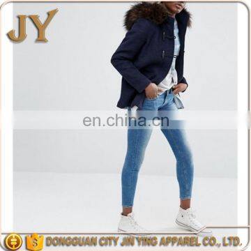 Women Clothing 2017 Euporean Winter Coats Women Wholesale Coats Hoodies Coats Dongguan Wholesaler photo-3