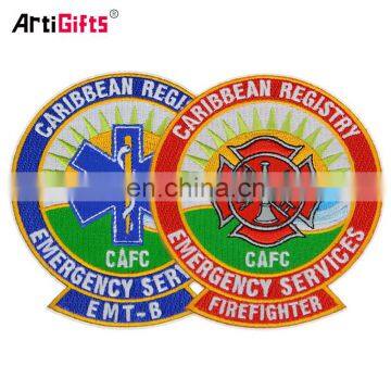 Latest Computer Embroidery Designs Clothing Patch Wholesale Cheap Custom Self-adhesive Embroidery Patch