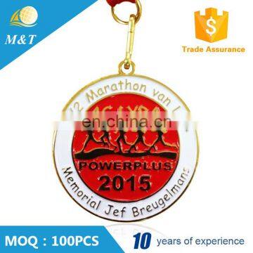 Wholesale cheap custom metal marathon medal activity memorial medal