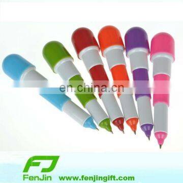 Mini promotional pill ball pen