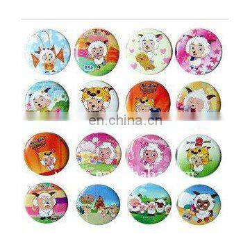 Hot sale Promotional colorful Cartoon round lapel pin button badge