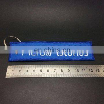 Embroidery Keychain /Key Tag /Key Fob, Embroidered Fabric Key Chain, Embroidery Keyring photo-3