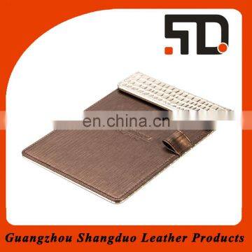 Factory Sale Custom Promotion Desk Writing Pad Leather Memo Pad with Logo