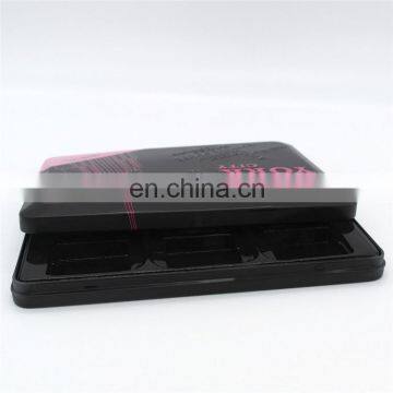 2015 Fancy Black Empty Chocolate Tin Box for Chocolate or Food Packaging Tin Case Wholesale photo-3