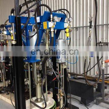 Insulating glass two component sealant spreading machine