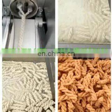 New type stainless steel automatic fried dough twist machine double twist candy wrapping machine