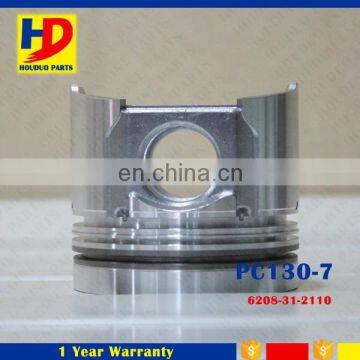 PC130-7 Excavator Parts 4D95L Piston 6208-31-2110