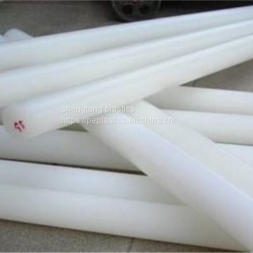 30mm diameter PE1000 UPE plastic engineering rod for cnc machined parts