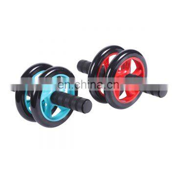 Factory Direct Anti-slip Handle Fitness Equipment Detachable Abdominal Muscle Training AB Wheel Set