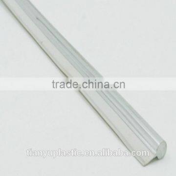 special T shape double color extrusion pvc plastic profile for furniture and cover edge