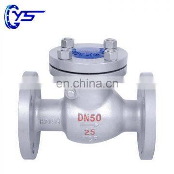 Petrochemical PN16 PN25 Carbon Steel Bonnet WCB Body Swing Check Valve
