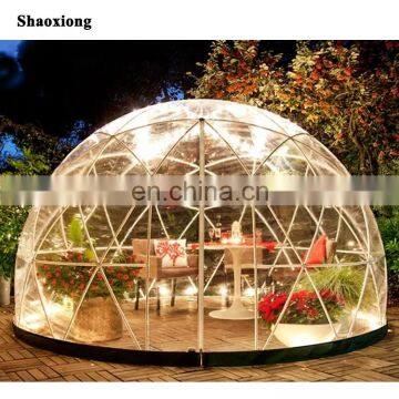 Big Garden PVC Transparent Bubble Igloo Dome Tent House Resort Geodesic Dome Tents Outdoor Hotel for Sale Event photo-4