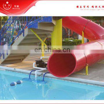 Hot Family Water Slide Mini Spiral Pool Slide For Swimming Pool For Sale photo-4